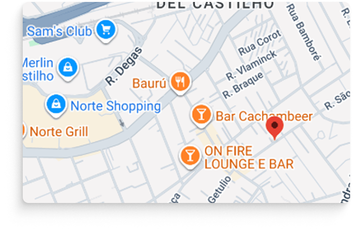 Abrir mapa - Rua São Gabriel, 200 - Cachambi
